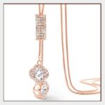 Collar Para Dama Trébol De Cuatro Hojas Color Rose Gold