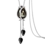 Collar Para Dama Tulipán Negra