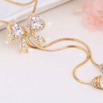 Collar Para Dama Mariposa Gold