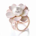 Accesorio Bufanda Flor Blanco