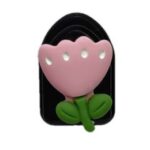 Gancho Plastico Para Automovil Flor Rosada 4441442344010