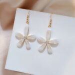 Bisuteria Mujer Flor Blanco