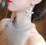 Bisuteria Mujer Flor Blanco - Image 2