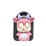 Gancho Plastico Para Automovil Muñequito Rosado 4561292151881