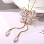 Collar Dorada de Mariposa