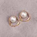 Aretes de Perla Redondos