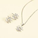 Juego De Collar Con Aretes 4834560734210