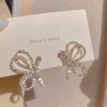 Aretes de Mariposa con Brillitos