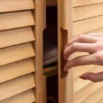 Zapatero De Madera 2 Puertas Con Gaveta Madera - Image 5