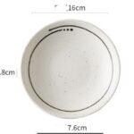 Plato De Porcelana 6.3´