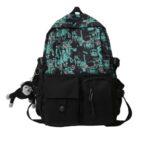 Bolso Escolar Tela Verde