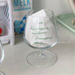 Copa De Vidrio Verde