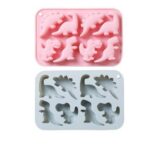 Molde De Silicon Para Hornear 8 Dinosaurios - Image 2