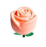 Molde Para Hacer Hielo Forma Rosa Rosado Silicon