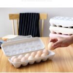 Organizador Para 12 Huevos Gris De Plastico 4206502058963