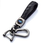 Llavero Cuerina Y De Acero Ford