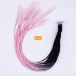 Decoracion Casco Color Negro Y Rosado 55Cm De Alambre De Alta Temperatura 4713014324924