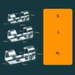 Organizadora De Cables Transparente 3-5 Mm 20 Unidades De El Plastico 4870378596264