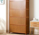 Zapatero De Bambu 9 Niveles 80Cm Purtas Ventilables De Bambu 4977217126900 - Image 3