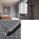 Papel Adhesivo 60*100 Cm Negro Cuadrada De Papel Pvc 5034467359144