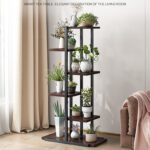 Macetero Melamina Y Metalica Negro 6 Niveles 40Cm De Melamina 5063587462189 - Image 2