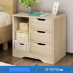 Mesa Noche Color Madera 48*30*49Cm De Melamina 5070432307482