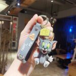 Llavero De Gato Tom De Acero 5088391603421