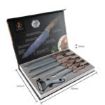 SET DE CUCHILLAS  DE COCINA DE ACERO INOXIDABLE 6 PZS - Image 2