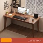 ESCRITORIO MELAMINA MARRON 120CM