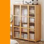 ROPERO DE BAMBU 3 PUERTAS 120CM