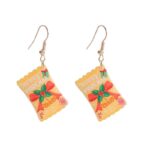 Aretes de Navidad Amarillo