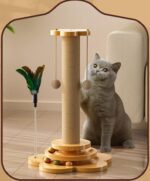 Juguete Tela duradera Cáñamo Postes para gatos - Image 2