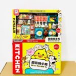 Juguete de cocina miniatura