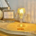 Lampara pequeña plastico 6,5x12cm