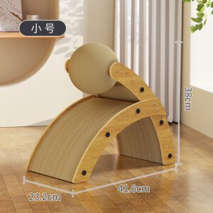 Rascador Gato Forma R Melamina