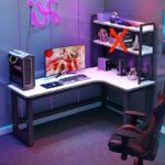 Escritorio Gamer De Esquina Melamina Personalizado Izquierdo