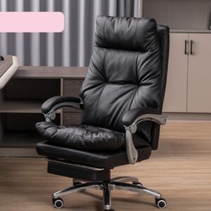 Silla Ejecutiva Cuerina Reposapies Negro YT-518