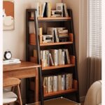 Estantería Escalera Melamina/Acero 50*32*116cm