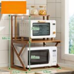 Estante de bambú 53×37×68cm  Marrón