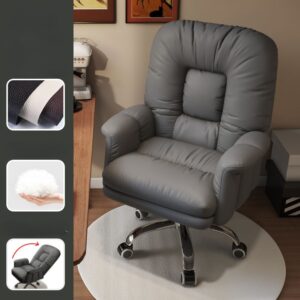 Sillón cómodo gris oscuro