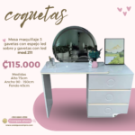 Mesa de Maquillaje Melamina 211