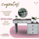 Mesa de Maquillaje Melamina P18