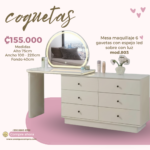 Mesa de Maquillaje Melamina 803