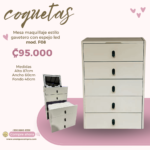 Mesa de Maquillaje Melamina F08