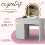 Mesa de Maquillaje Melamina 207