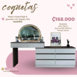 Mesa de Maquillaje Melamina 810