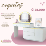 Mesa de Maquillaje Melamina 22