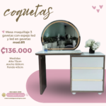 Mesa de Maquillaje Melamina 811