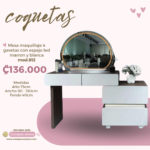 Mesa de Maquillaje Melamina 812